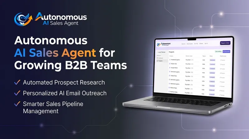 Autonomous AI Sales Agent, an AI product built and run by ATOA