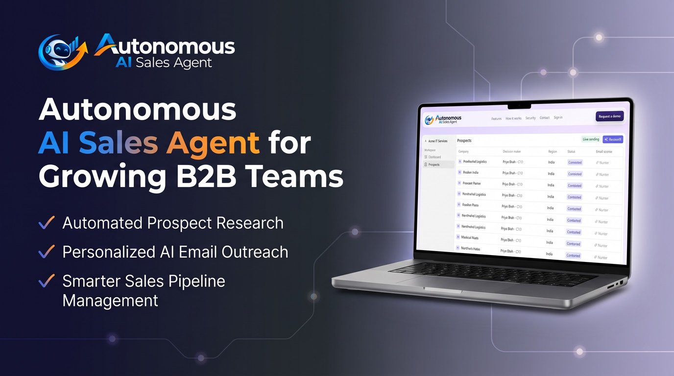 Autonomous AI Sales Agent
